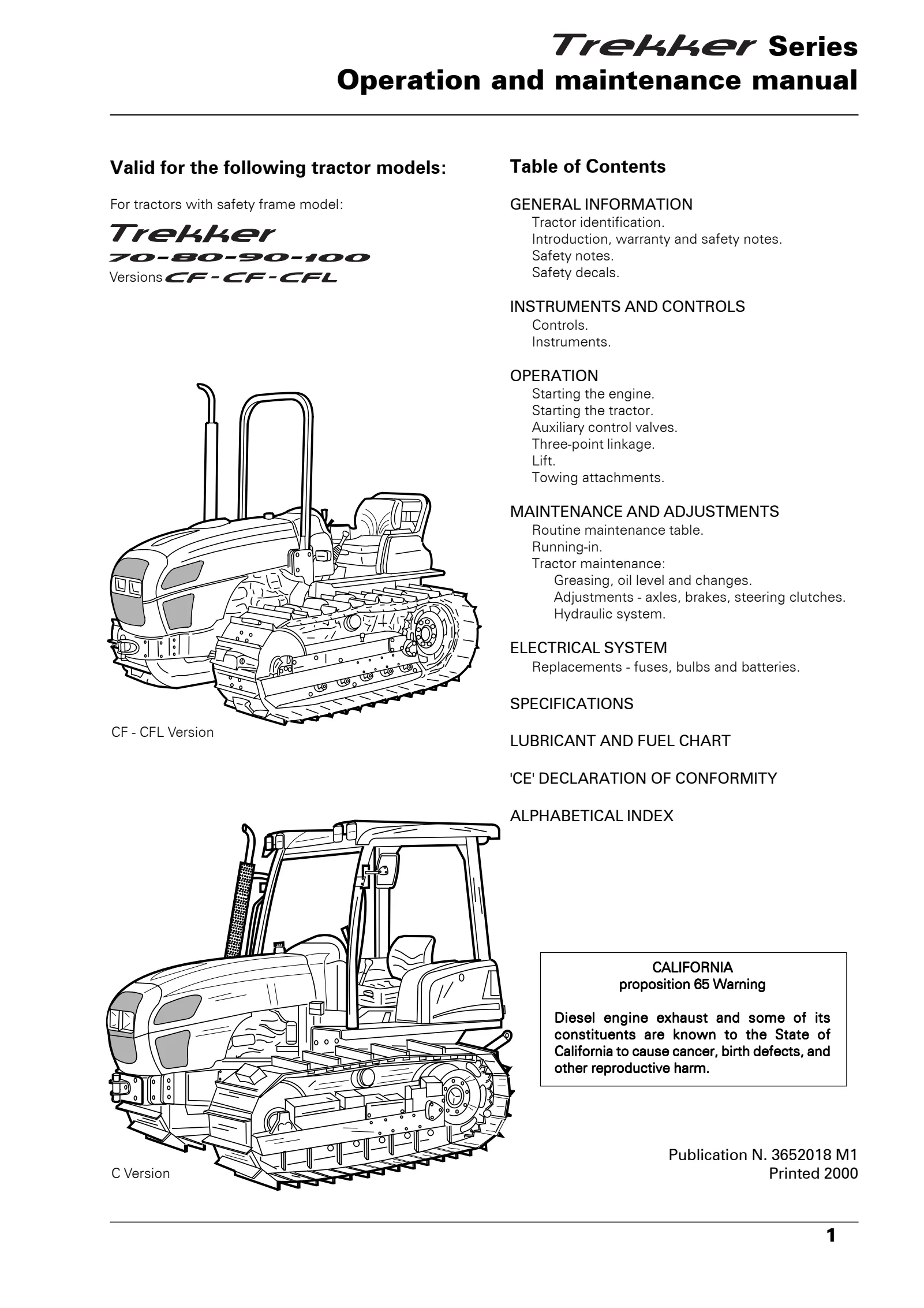 (CP00) Trekker - Perkins Tier1 - 70-80-90-100 / C-CF-CFL โ English โ cover