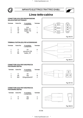 (RP60 - RT50) Atlantis-Ghibli - Perkins Tier 1 - 70-75-80-90-100 — Italiano — pagina di esempio 2