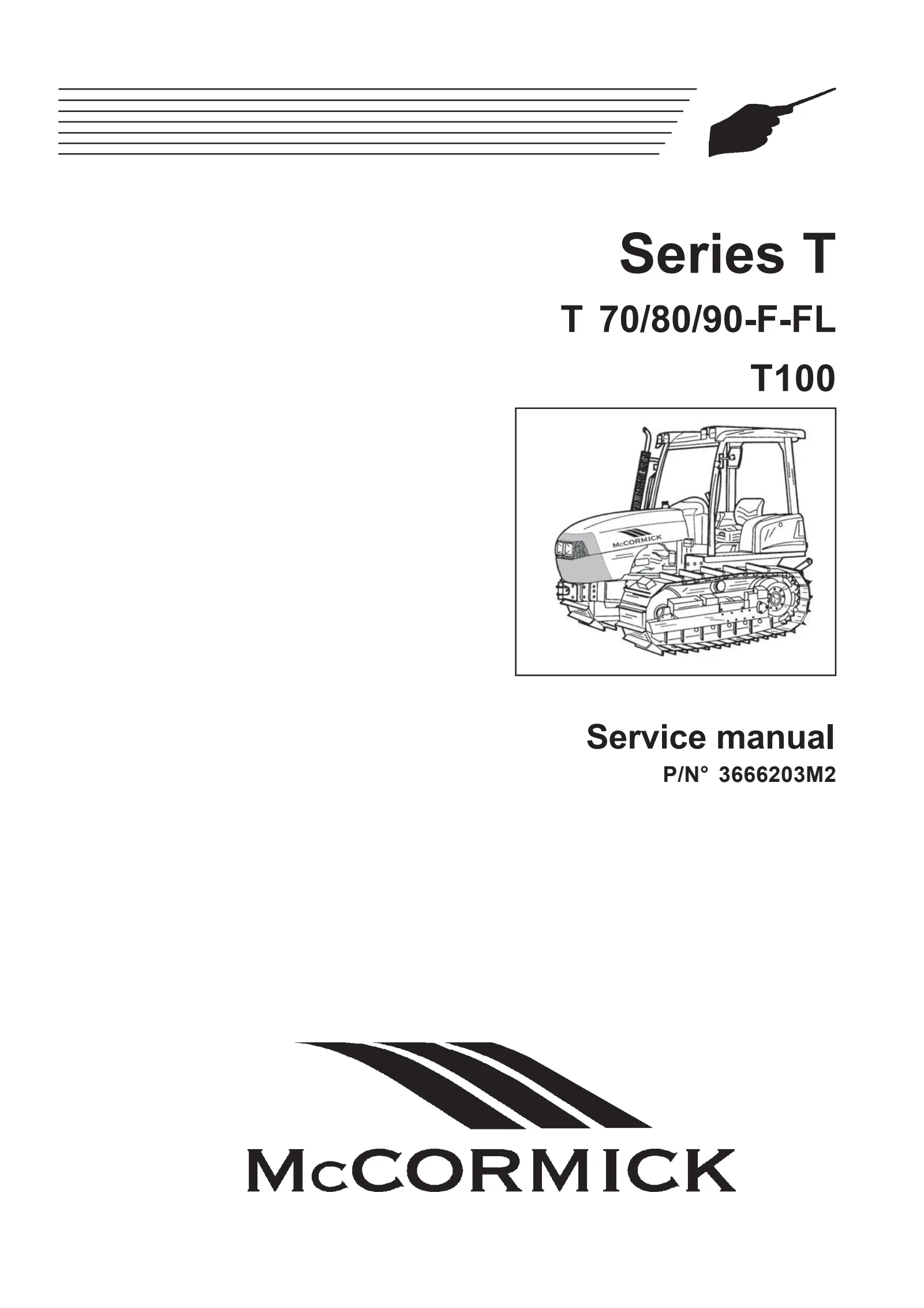 (CP00) Serie T - Perkins - T 70/80/90-F-FL T100 — English — cover