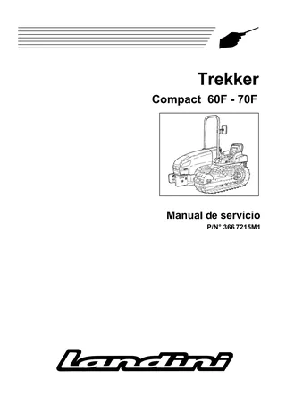 (CT00) Trekker Compact F - M1+ - Yanmar Tier 1 - 60F- 70F — Español — portada