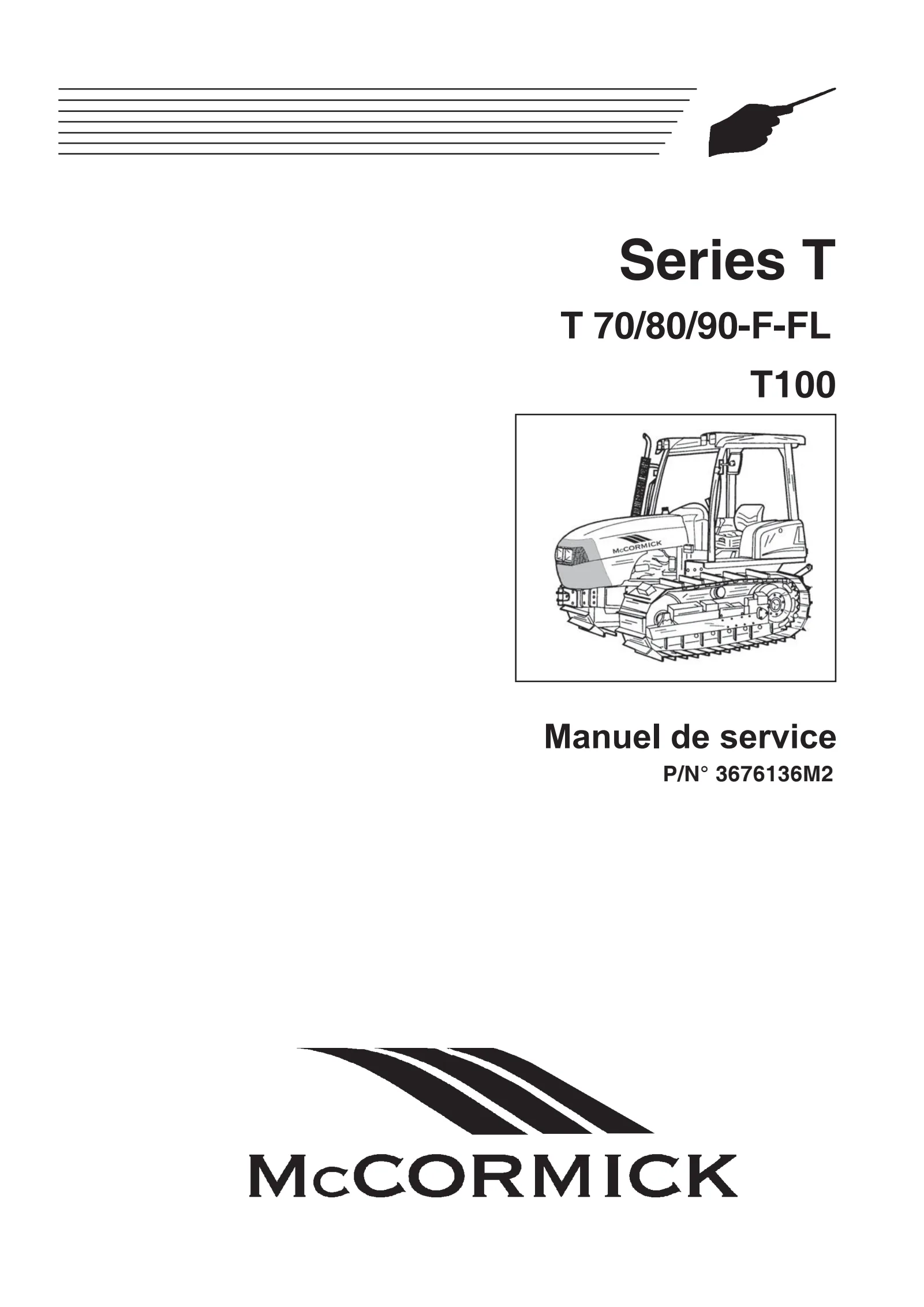 (CP00) Serie T - Perkins - T 70/80/90-F-FL T100 — Français — couverture