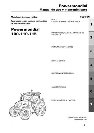 (RP64) PowerMondial - Perkins Tier 3 - 100-110-115 — Español — portada