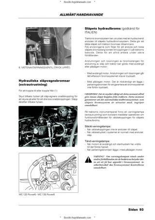 (RPB1) MC - MC105-MC115-MC130 | MC120 Power6-MC135 Power6 — Svenska — exempelsida 1