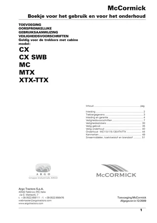 (RPC3-C4 ) CX - Tier 3 - 90-100-110-100SWB-105SWB — Nederlands — omslag