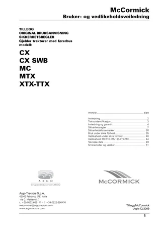 (RPC3-C4 ) CX - Tier 3 - 90-100-110-100SWB-105SWB — Norsk — omslag