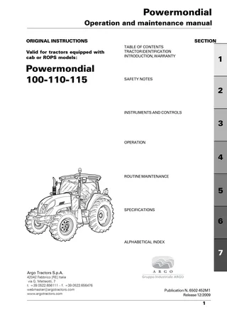 (RP64) PowerMondial - Perkins Tier 3 - 100-110-115 — English — cover