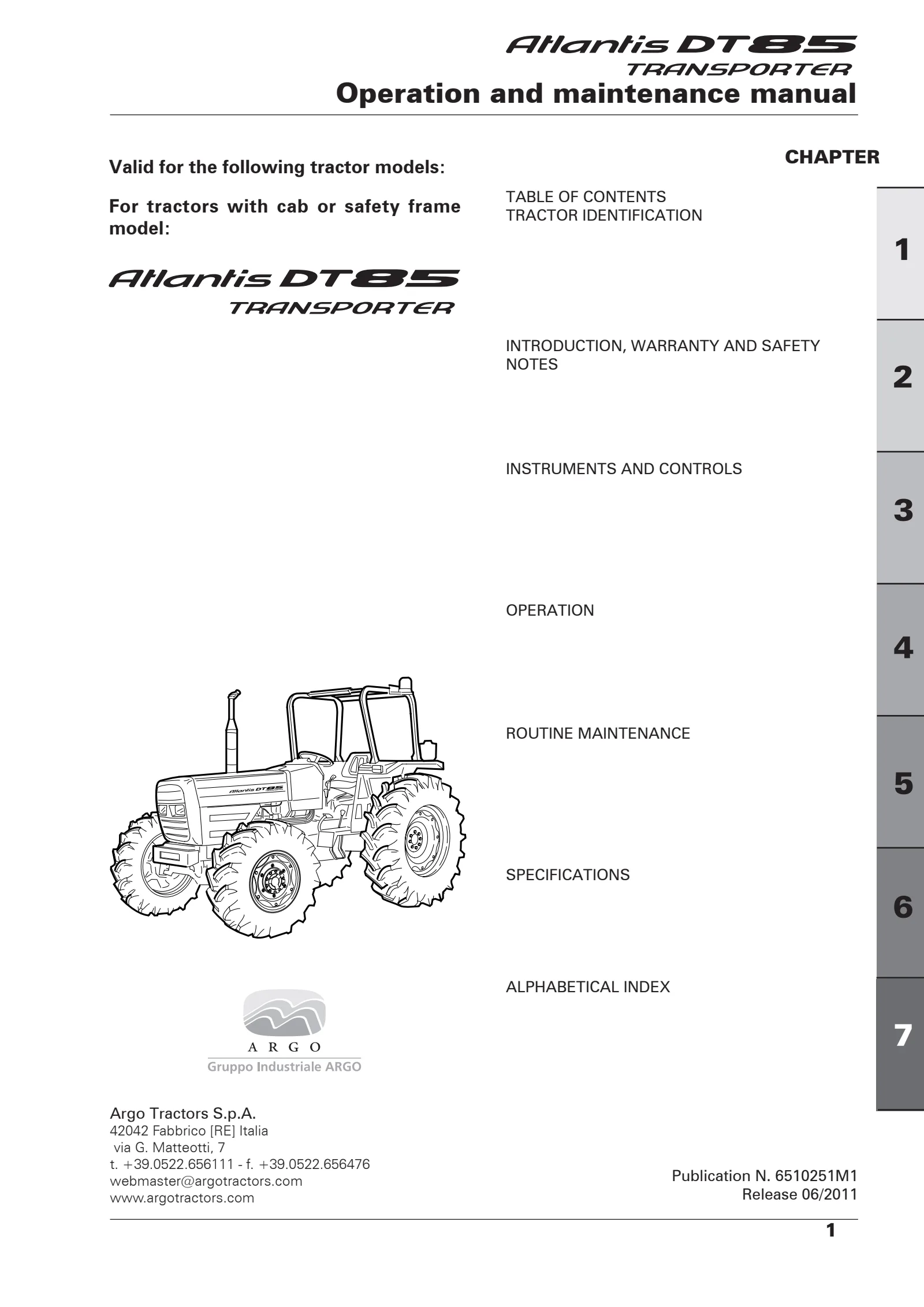 (RT61) Atlantis DT - Perkins Tier 2 - 85 โ English โ cover