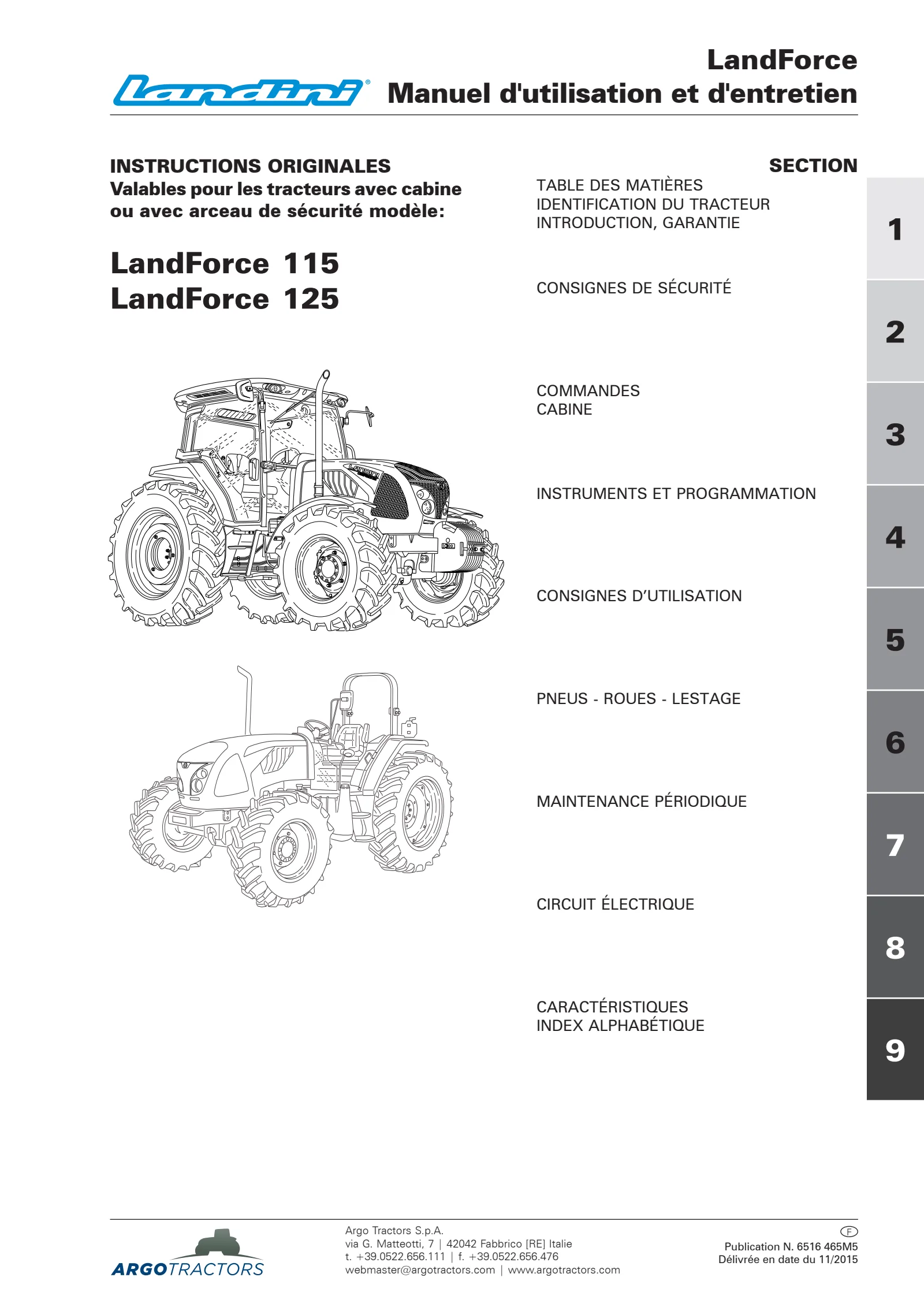 (RT70) LandForce 115-125 - FPT NEF4 - T3 โ Franรงais โ couverture