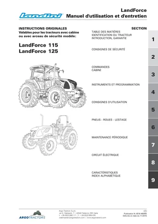 (RT70) LandForce 115-125 - FPT NEF4 - T3 โ Franรงais โ couverture