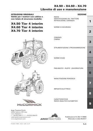 (RS52) X4 - 4.50-4.60-4.70 - Deutz 3.6 T4 โ Italiano โ copertina