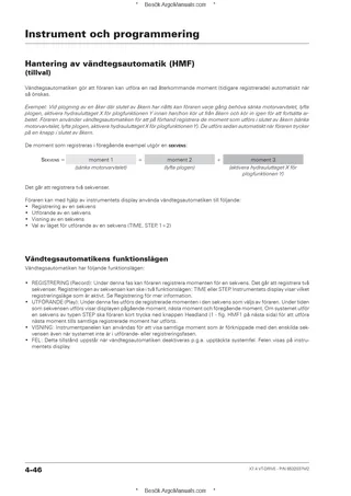 (RPD3) X7.4 - X7.440-X7.450-X7.460 - FPT T4 (4 Cil.) - VT-DRIVE — Svenska — exempelsida 1