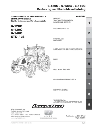(RP66) Serie 6C - 120C-130C-140C - Iveco T4 — Norsk — omslag