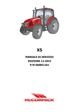 (RS28) X5 New Cab - X5.20-X5.30-X5.40-X5.50 - Perkins T4 โ Italiano โ copertina