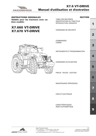 (RPE5) X7.6 - 660-670 FPT T4F (6 Cil.) - VT-DRIVE โ Franรงais โ couverture