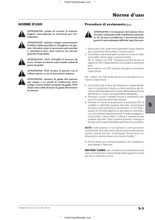 (RS52) X4 - 4.55-4.60-4.70 - Deutz 3.6 T4 - MR.167/2013 — Italiano — pagina di esempio 1