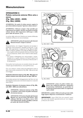 (RS02) Serie 4600 - 4630-4645-4655 ISM-ARM - 4645-4655 VRM - Yanmar - MR.167/2013 — Italiano — pagina di esempio 2