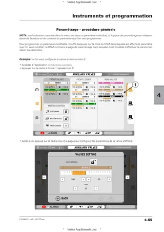 (RP6A) X6.420 - X6.430 - X6.440 VT-Drive (T4 - Engine Argo) — Français — page d'exemple 1