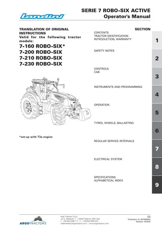 (RPE8 ECO) Serie 7 - 200-210-230 ROBO-SIX ACTIVE โ English โ cover