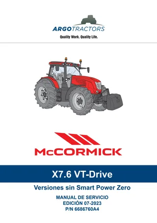 (RPE7) X7.6 - 621-623-624 VT-DRIVE (FPT Stage V) senza SPZ — Español — portada