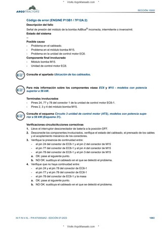 (RP5D) X4.080 - X4.090 - X4.100 - X4.110 - X4.120 Stage V — Español — página de muestra 2