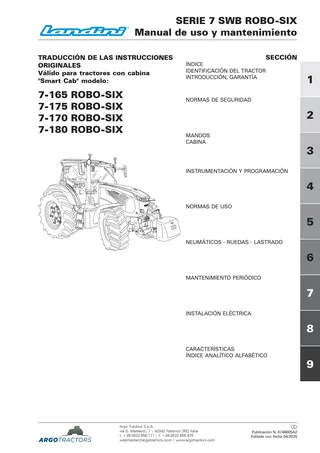 (RPD8 - Smart Cab) Serie 7 SWB - 165-175-170-180 ROBO-SIX — Español — portada