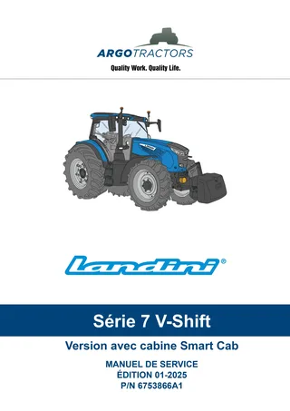 (RPE7 - Smart Cab) Serie 7 - 210-230-240 V-SHIFT — Français — couverture
