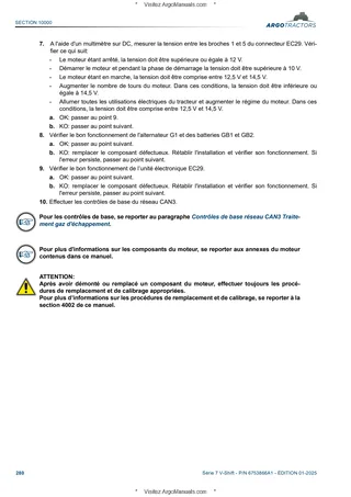 (RPE7 - Smart Cab) Serie 7 - 210-230-240 V-SHIFT — Français — page d'exemple 2